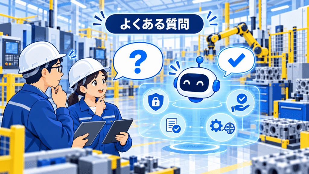 製造業のAIエージェントに関するよくある質問